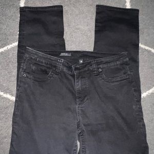 Kut From The Kloth Black Straight Leg Jeans Size 12
